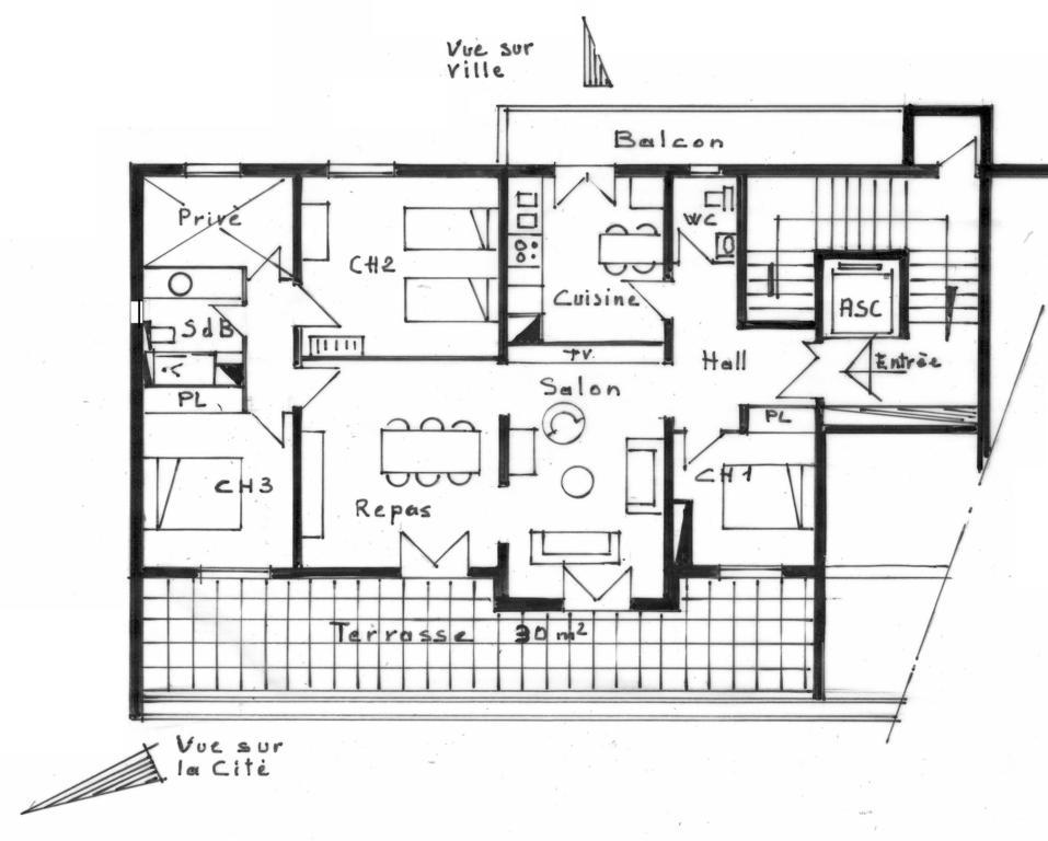 Apartement Le Tilleul Каркасон Екстериор снимка